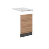 FRONTBLENDE Fame-Line Goldkraft Eiche 45 cm, AP Marmor - Anthrazit/Eiche Wotan, Holzwerkstoff (45/67.4/1.6cm) - Vicco