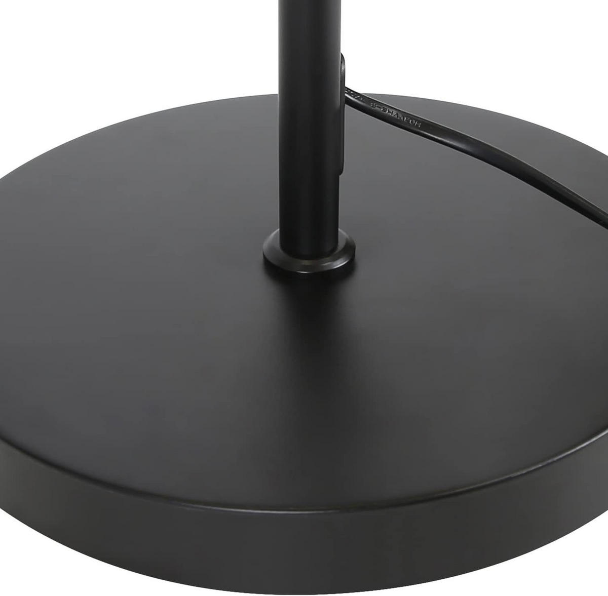 STEHLEUCHTE Mannheim 22/18/157 cm - Schwarz, Metall (35/25/160cm) - Nettlife