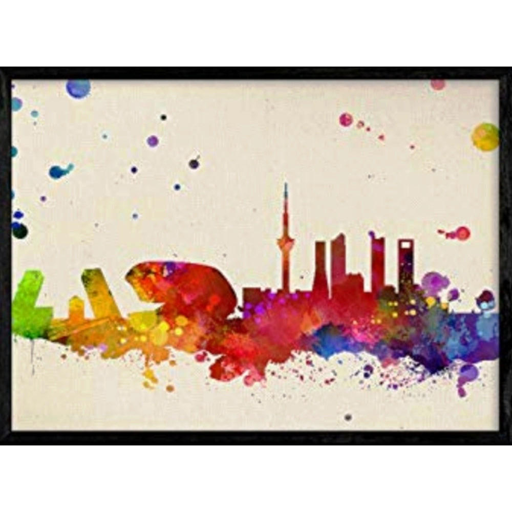 POSTER Madrid A4 Rahmenlos - Klar, Papier (29.7/5/21cm) - Nacnic