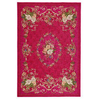FLACHWEBTEPPICH Flomi Florence 80x150 cm - Pink, Textil (80/150cm) - THEKO