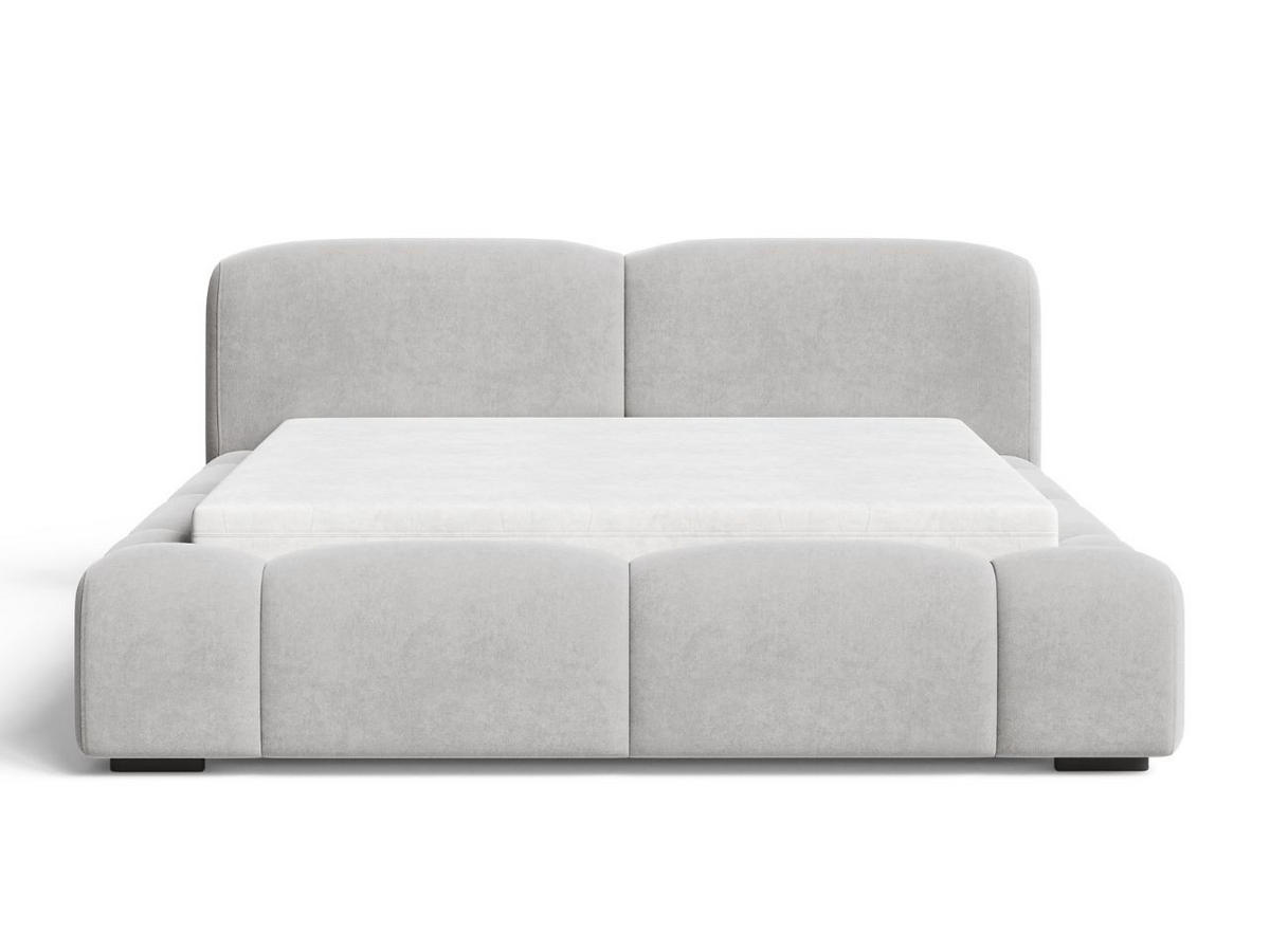 POLSTERBETT Aubi 180x200 Grau - Grau, Textil (180/200cm) - Graingold