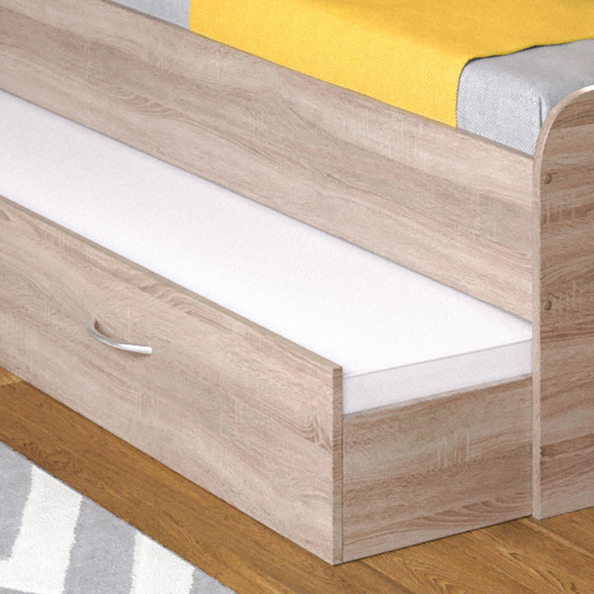 KINDERMATRATZE Weiß 90 x 200 cm - Weiß, Textil (90/200cm) - VitaliSpa
