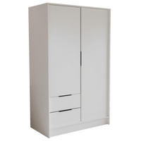 SCHRANK Weiß NIKOLA 103 Klassisch Mit Verstellbaren Regalen - Weiß, Holzwerkstoff (102/200/51cm) - Sepro Meble