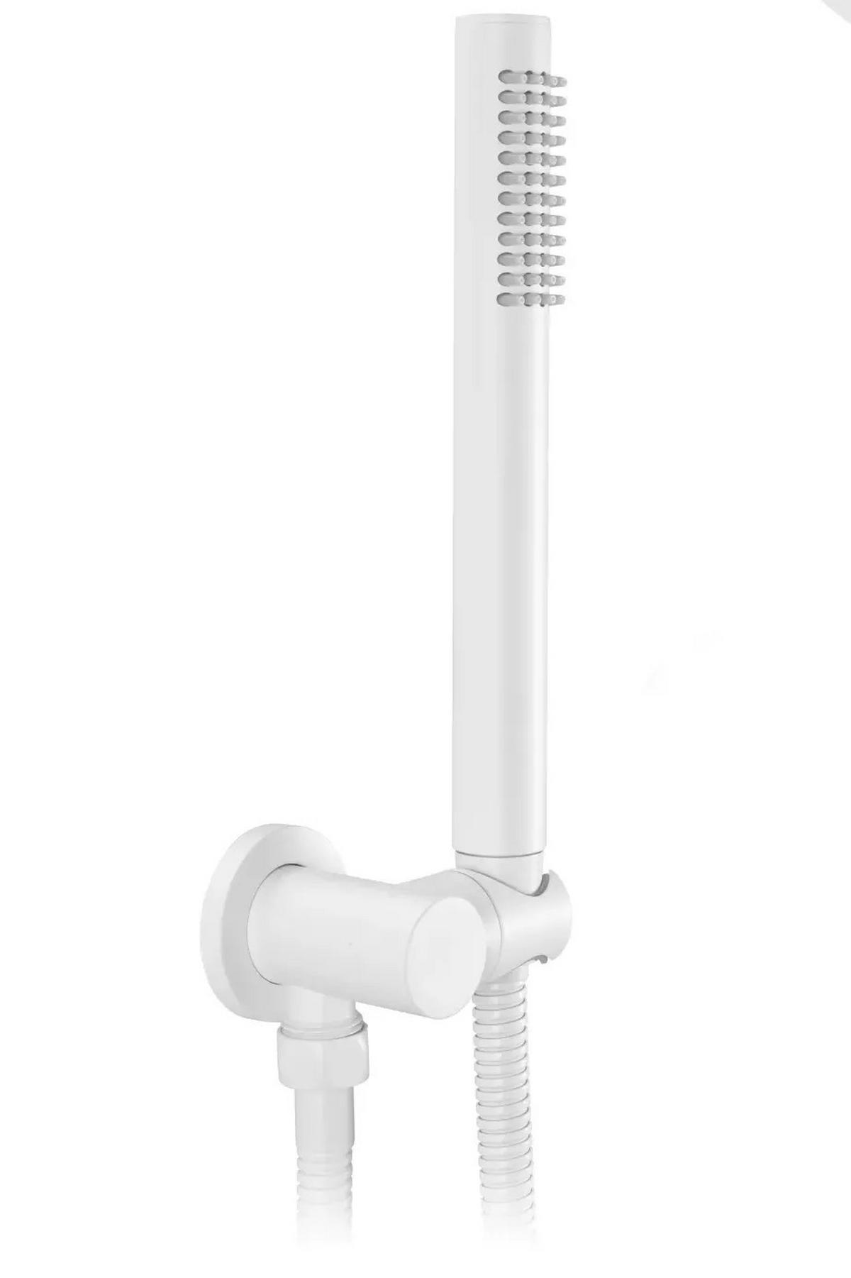 UNTERPUTZ Wannen-/duschset Rea Lungo White Matt + Box - Weiß, Metall (16/9/38.5cm) - REA