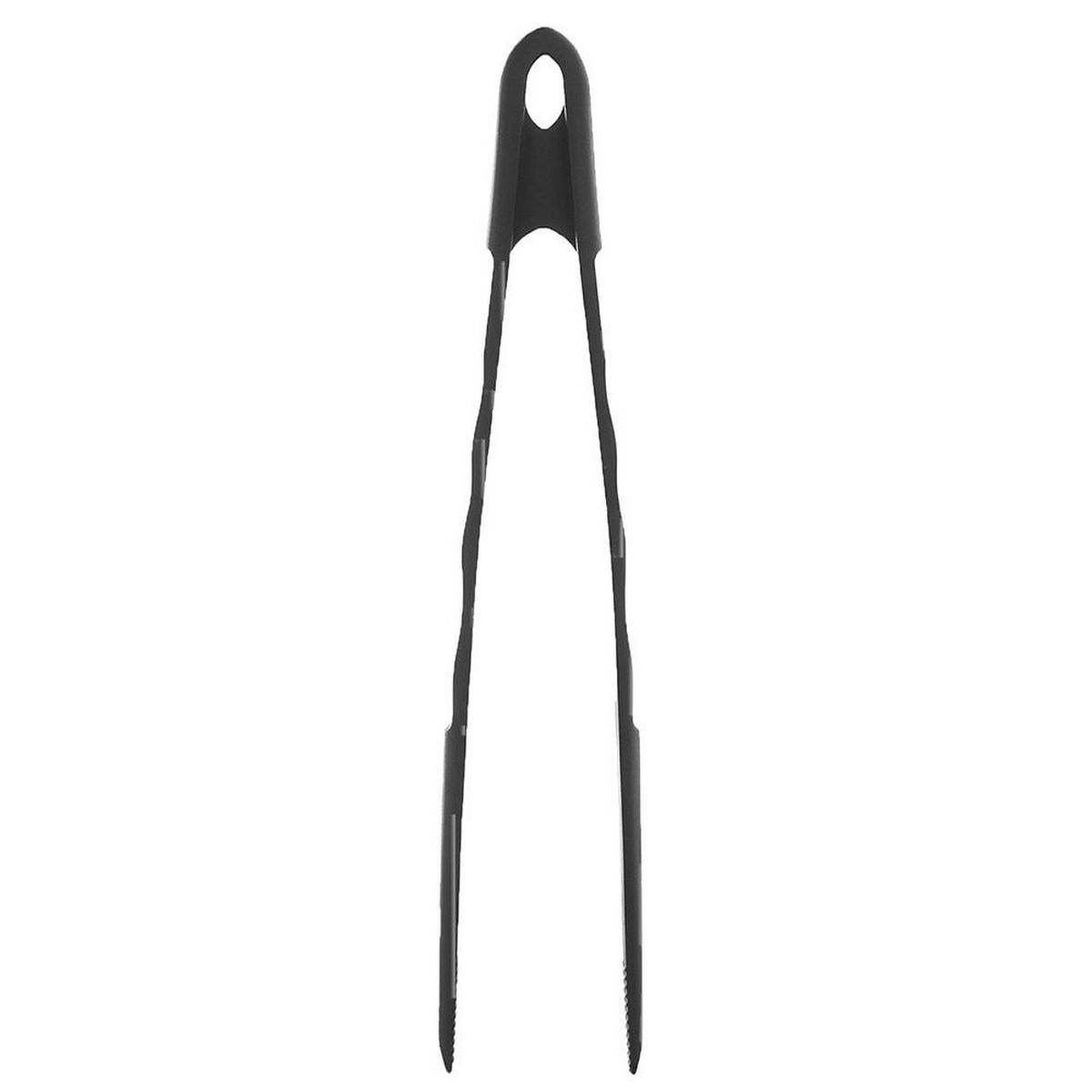 KÜCHENZANGE Thermoplastischem Kunststoff Blackline 29 cm - Schwarz, Kunststoff - Orion 
