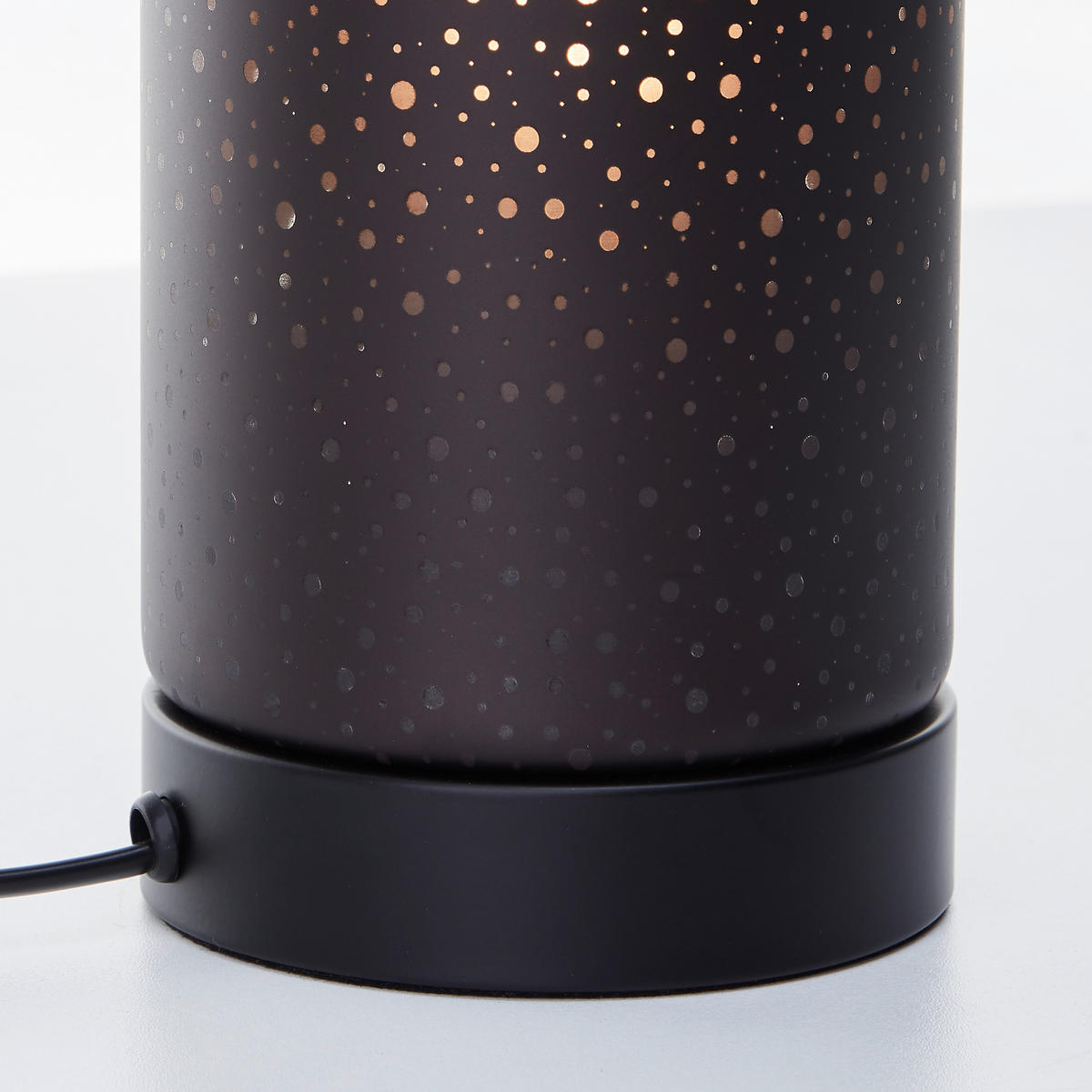 TISCHLEUCHTE Scarlett 20070/76 - Schwarz, Metall (11/11/22.5cm) - Brilliant