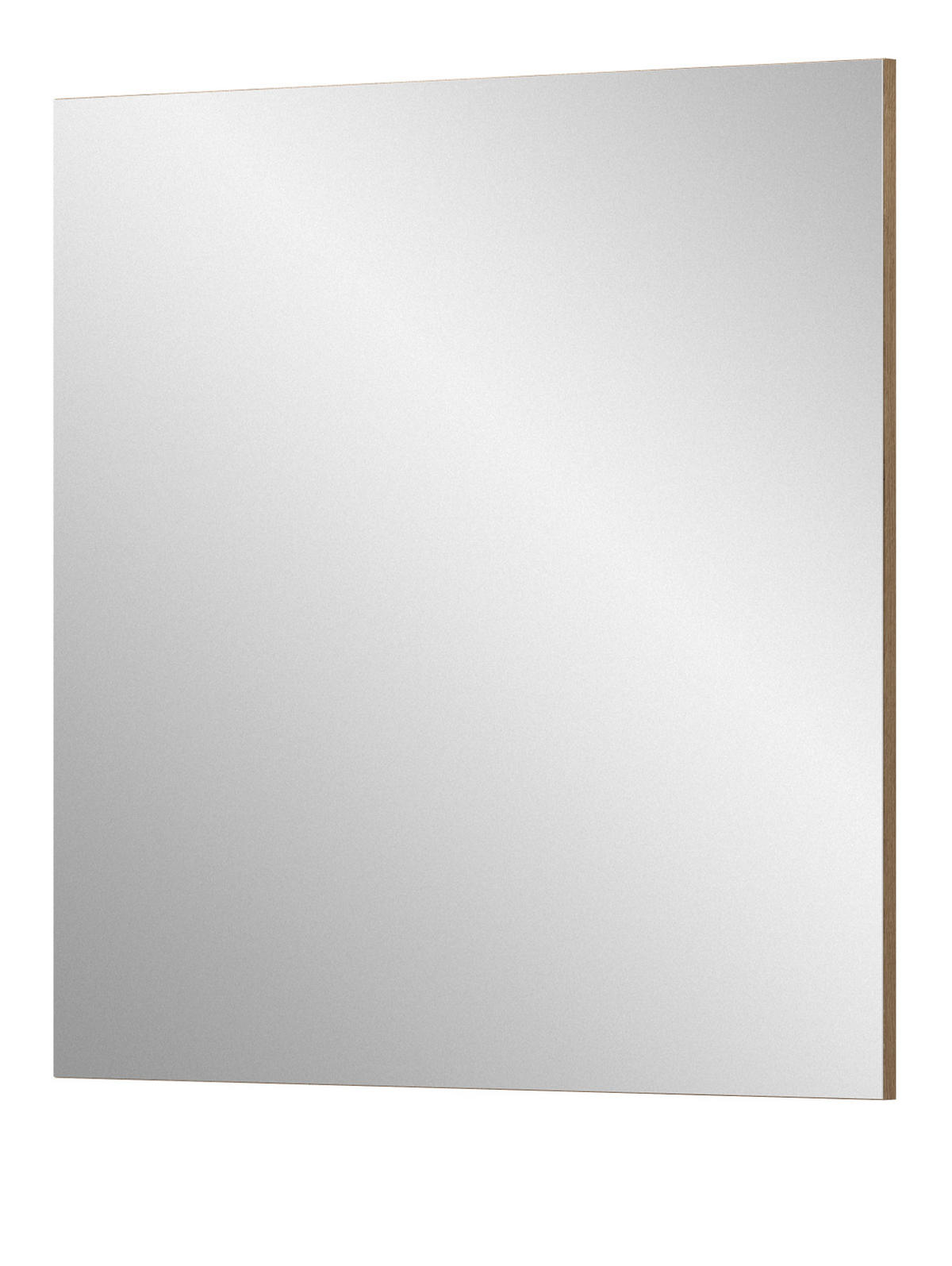 SPIEGEL in Evoke Eiche, Wandspiegel rahmenlos - Eichefarben, Glas/Holzwerkstoff (90/87/2cm) - Inn.Furn