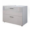 WASCHBECKENUNTERSCHRANK Irma Weiß Hochglanz 80 x 58.6 cm - Weiß Hochglanz, Holzwerkstoff (80/58.6/41cm) - Vicco