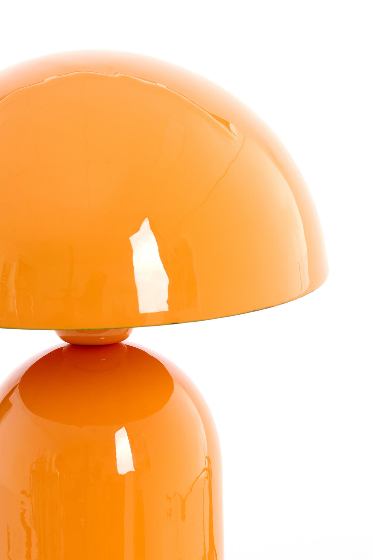 TISCHLAMPE Tolima Orange Ø23/35 cm - Orange, Metall (23/23/35cm) - Light & Living