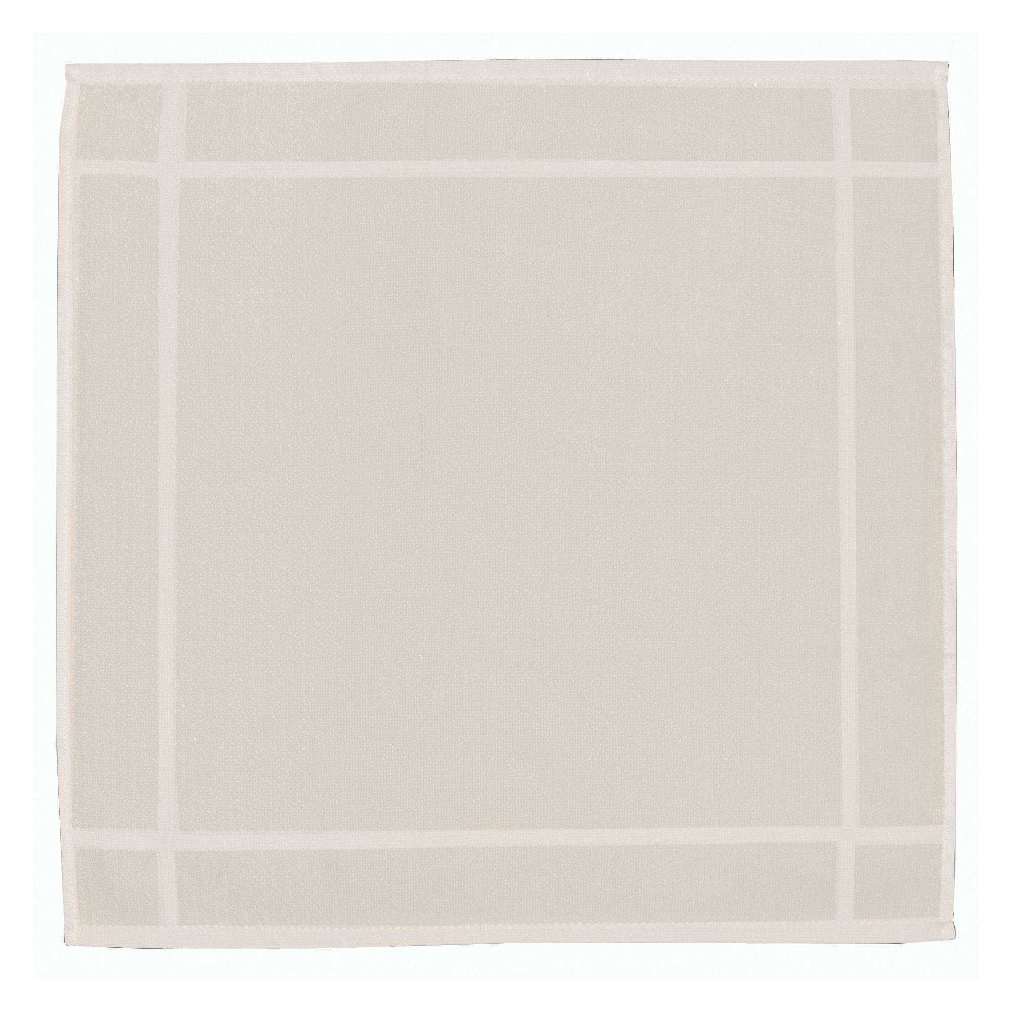 HANDTUCH Loess elfenbein 50 x 50 cm - Weiß, Textil (50/50cm) - Winkler
