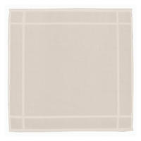 HANDTUCH Loess elfenbein 50 x 50 cm - Weiß, Textil (50/50cm) - Winkler