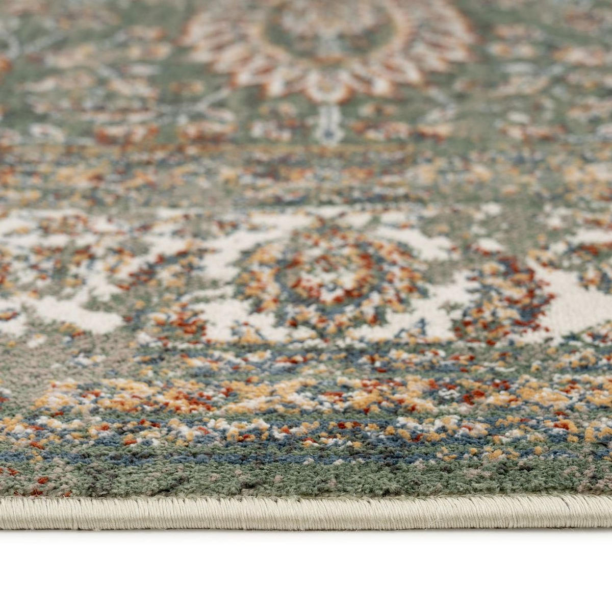 TEPPICHLÄUFER Havana Basila Grün - Grün, Textil (61/239cm) - Kukoon Rugs
