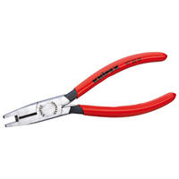 CRIMPZANGE für Scotchlokverbinder, mit Schneiden, 155 mm - Multicolor, Kunststoff (155/70/15cm) - KNIPEX