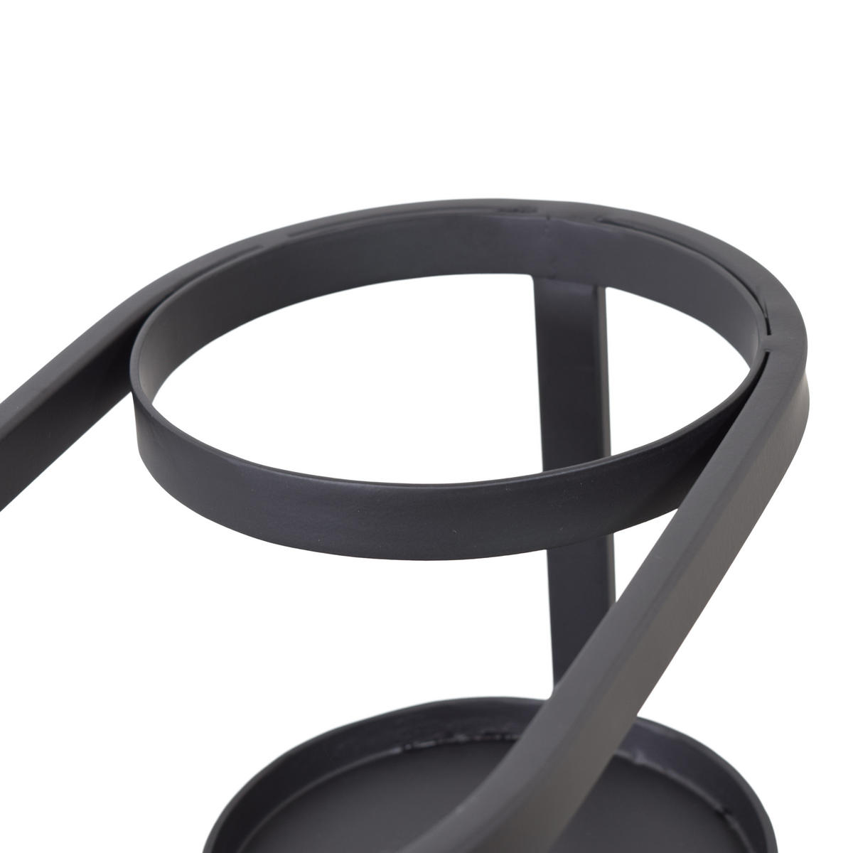 SCHIRMSTÄNDER Fila Schwarz - Schwarz, Metall (19/60/37cm) - LOFT42