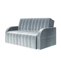 SCHLAFSOFA Montana 120 - Hellgrau - Hellgrau, Holz (141/90/104cm) - Möblo