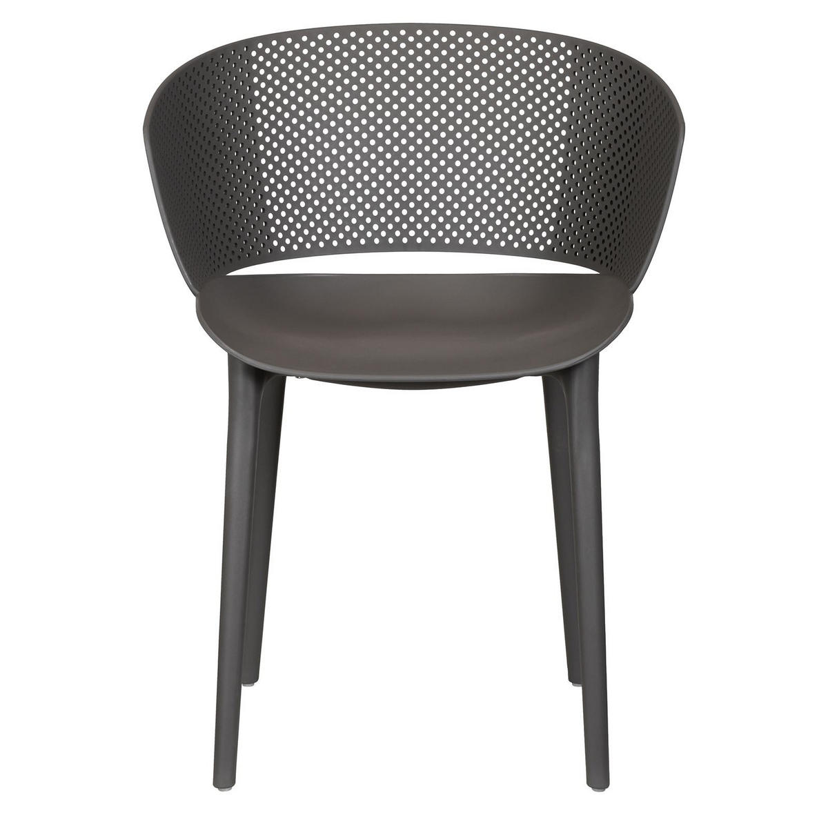 GARTENSTÜHLE OLINDO 4ER-SET - Grau, Textil (43/81/47cm) - IDIMEX