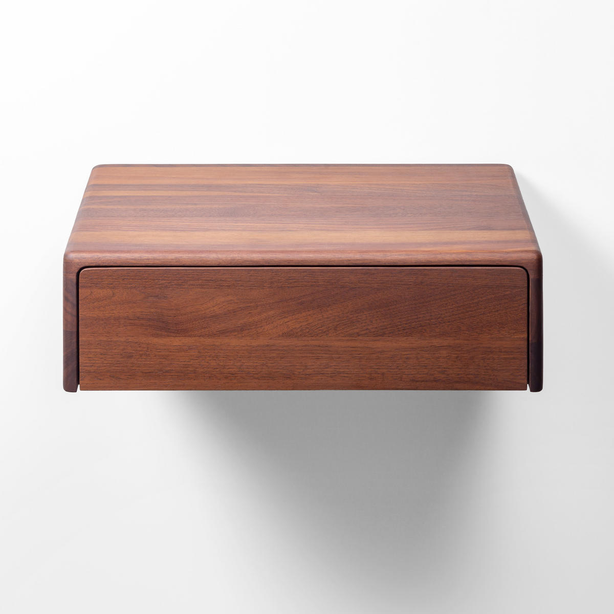 NACHTTISCH Frank, Walnuss, 30/40/12 cm - Braun, Holz (40/12/30cm) - WOODEK