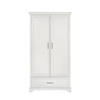 KINDERKLEIDERSCHRANK Melody_2, 2-türig – ideal für das Kinderzimmer - Weiß, Holzwerkstoff (98/180/53cm) - RAUMHIRSCH FURNITURE