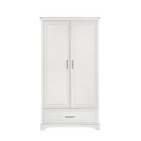 KINDERKLEIDERSCHRANK Melody_2, 2-türig – ideal für das Kinderzimmer - Weiß, Holzwerkstoff (98/180/53cm) - RAUMHIRSCH FURNITURE