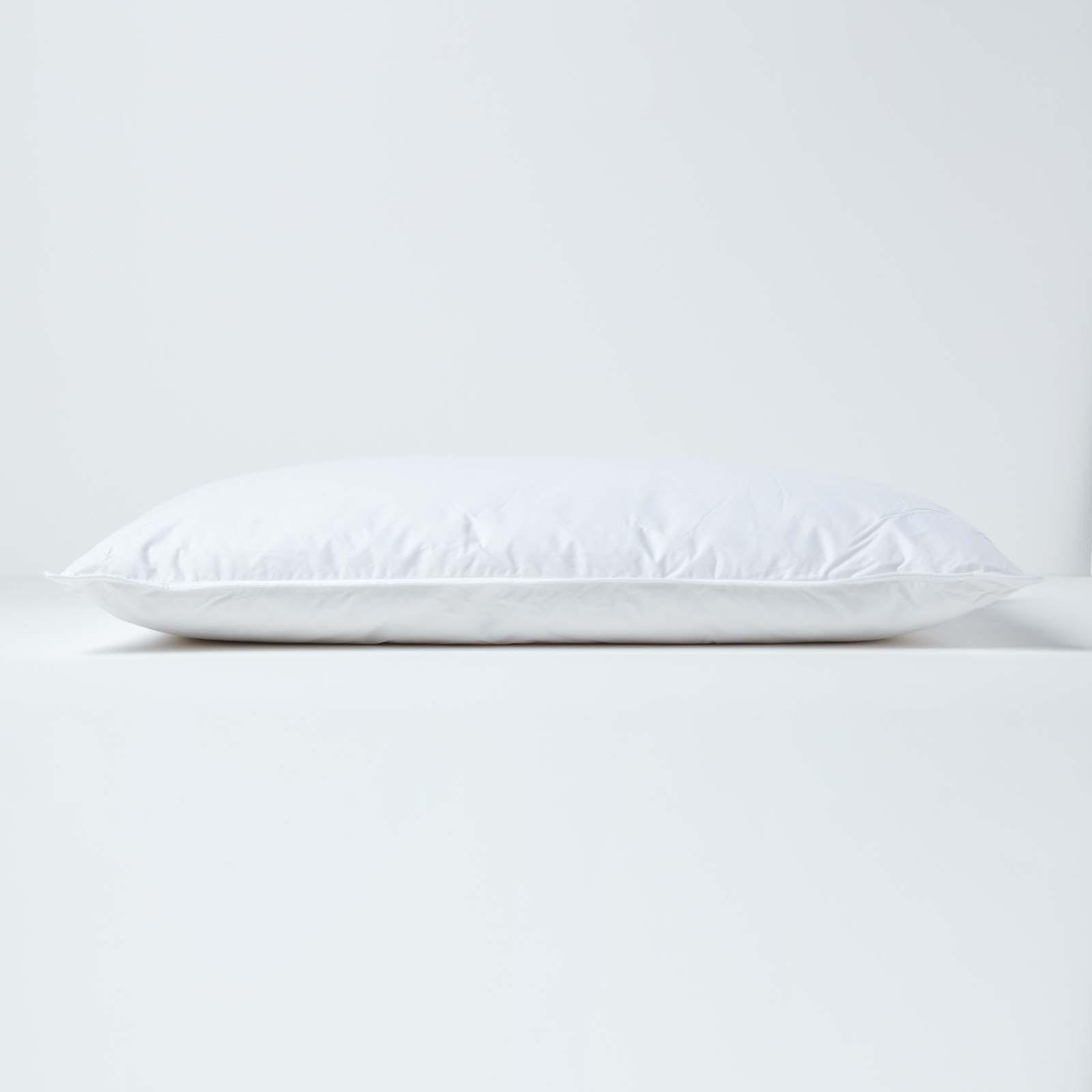 KOPFKISSEN Federkissen Ultraplume, 48/74 cm - Weiß, Textil (48/74cm) - Homescapes