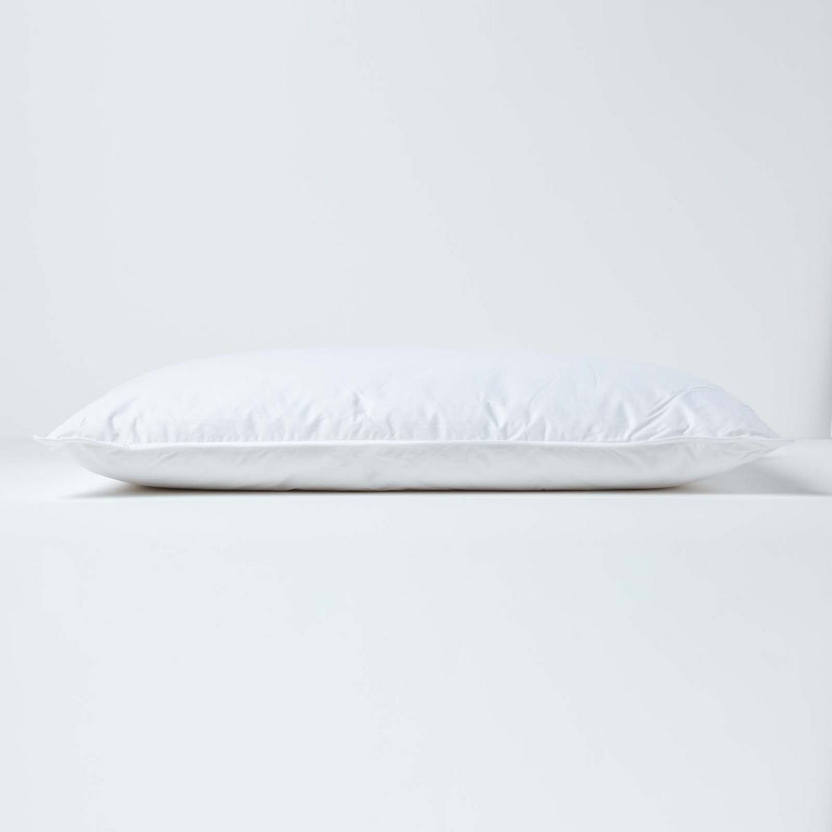 KOPFKISSEN Federkissen Ultraplume, 48/74 cm - Weiß, Textil (48/74cm) - Homescapes