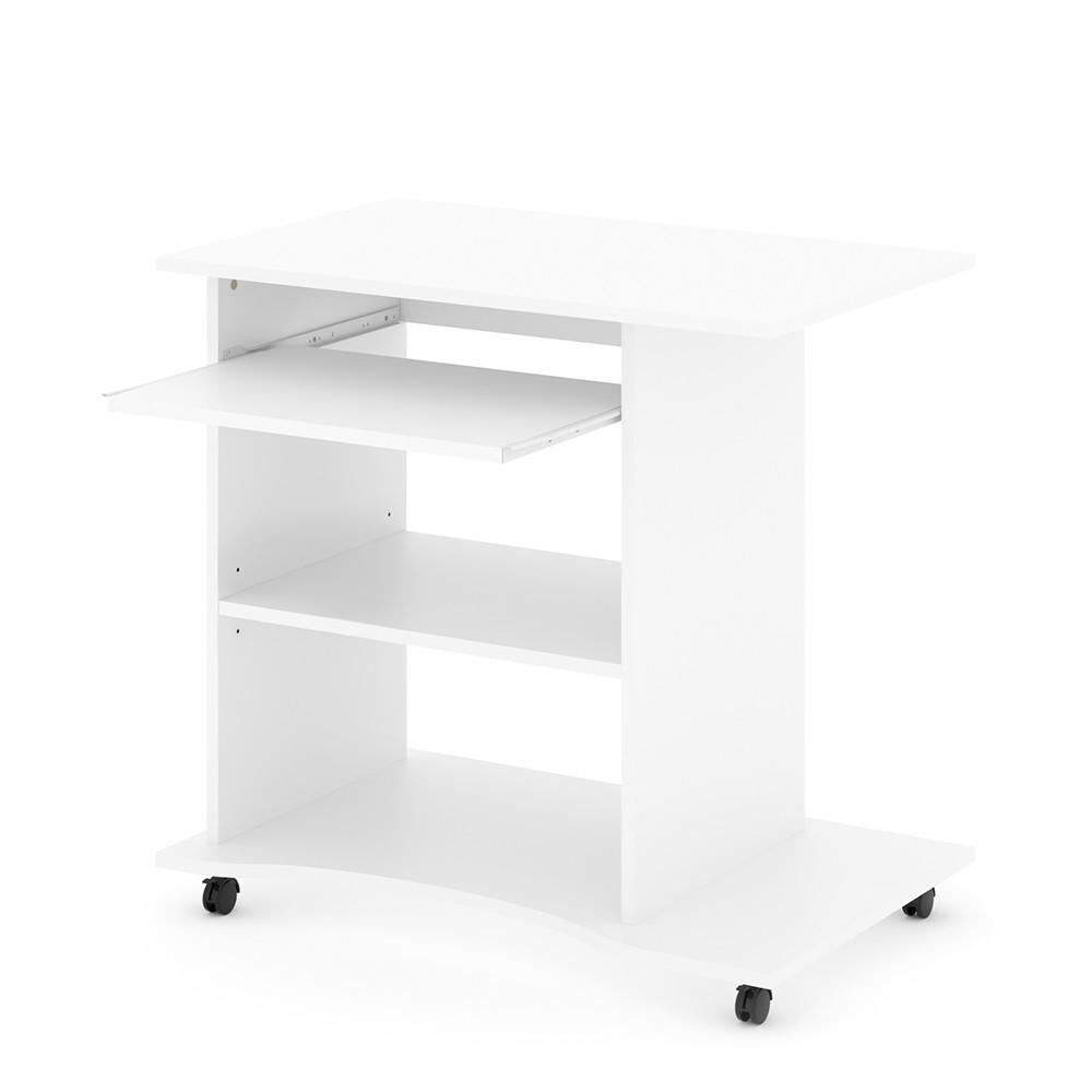 SCHREIBTISCH Harm Weiß 80 x 50 cm - Weiß, Holzwerkstoff (50/80/75cm) - Vicco