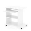 SCHREIBTISCH Harm Weiß 80 x 50 cm - Weiß, Holzwerkstoff (50/80/75cm) - Vicco