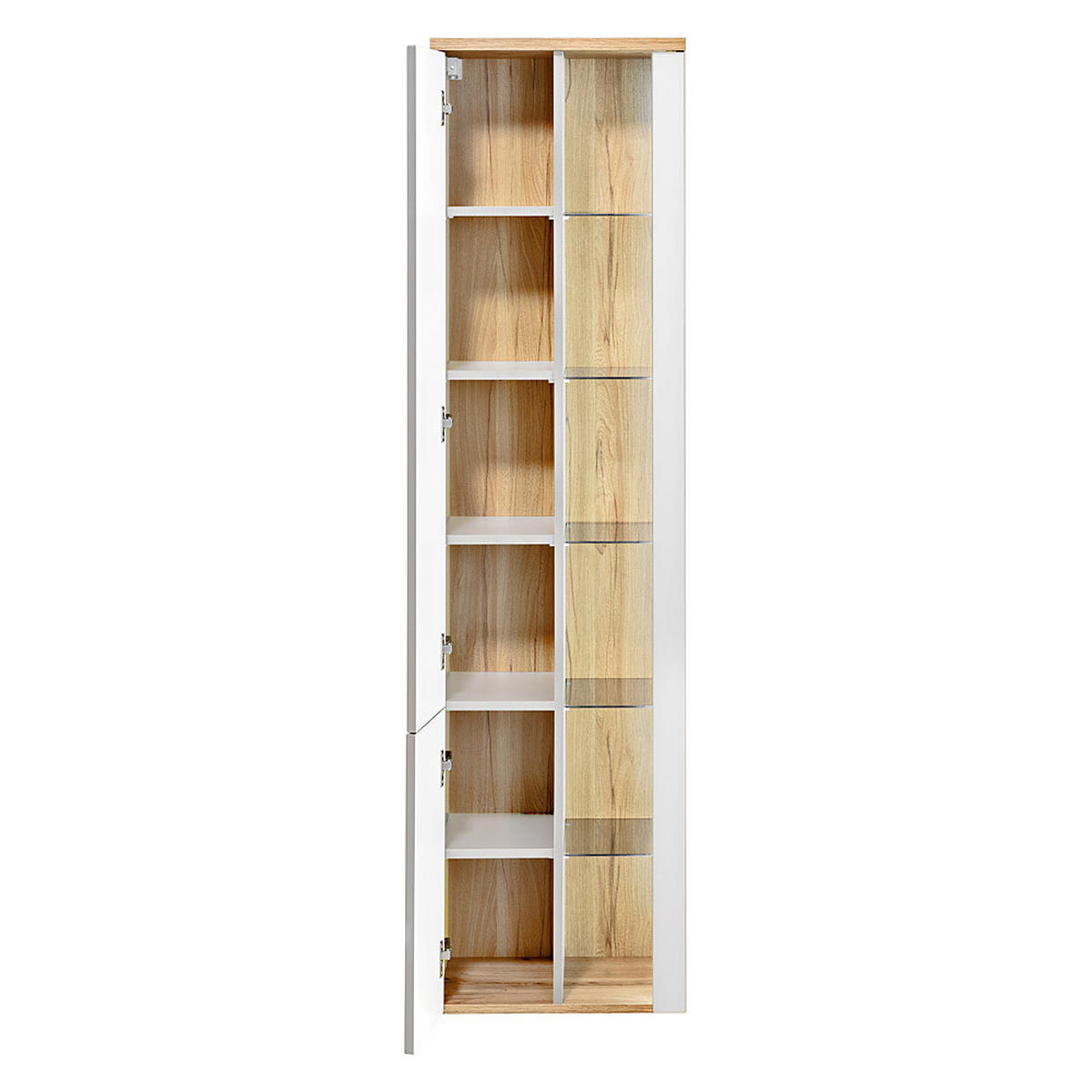 BADMÖBEL-SET 4-TLG. Bermuda-56 - Weiß, Holzwerkstoff (145/200/45cm) - Lomado