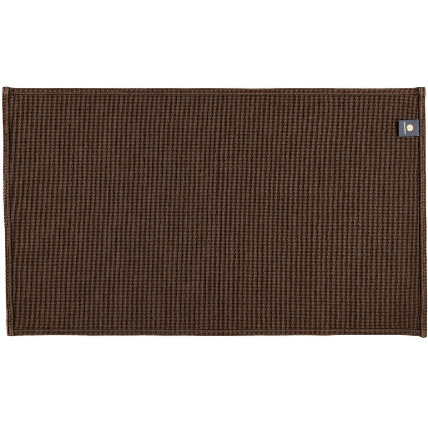 BADEMATTEN PLAIN MOCCA - 406 - Mokka, Textil (70/120cm) - Rhomtuft