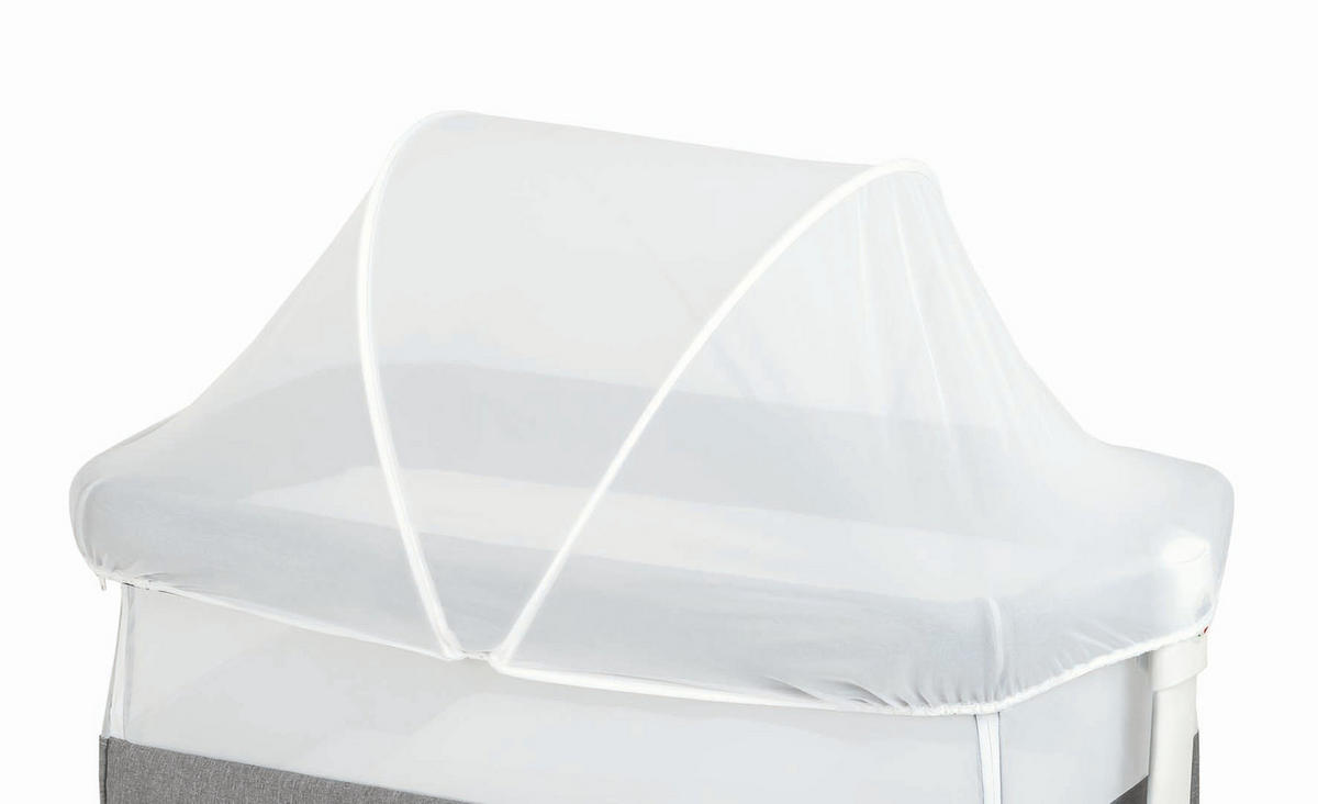 BEISTELLBETT für Babys Sempreconte | für 0-9 kg | Grau | 8 Höhen - Grau, Textil (60/17/110cm) - Cam il Mondo del Bambino S.p.A.