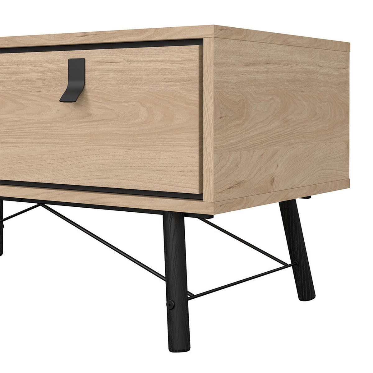 COUCHTISCH, Ry, Eiche, Holzwerkstoff, 102 x 49 x 50 cm - Eichefarben, Holzwerkstoff (49/102/50cm) - ebuy24