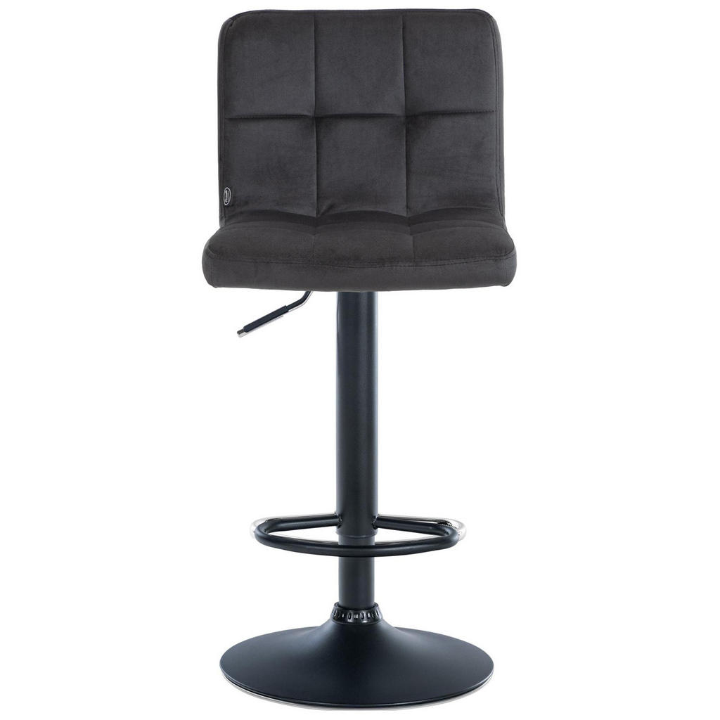 Thumbnail - CLP Barhocker, Schwarz, Textil, 46x94x47 cm, Esszimmer, Barmöbel, Barhocker