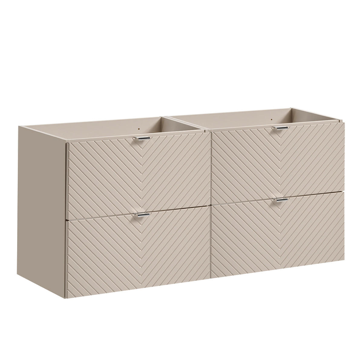 WASCHTISCHUNTERSCHRANK 120cm Manoa Kaschmir - Beige, Holzwerkstoff (120/57/40cm) - Petits-meubles