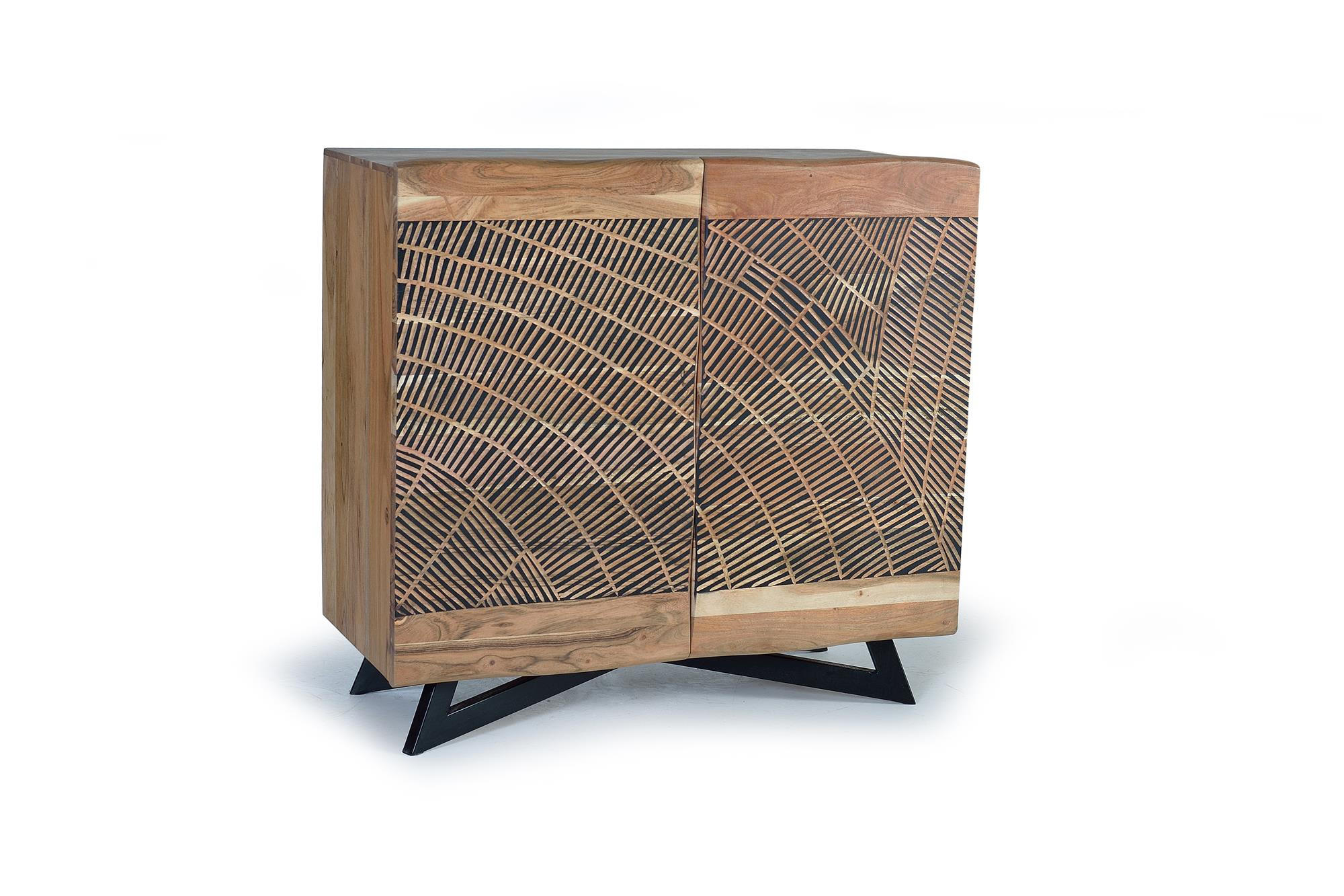 Giner y Colomer Sideboard Braun 40x86x90 cm
