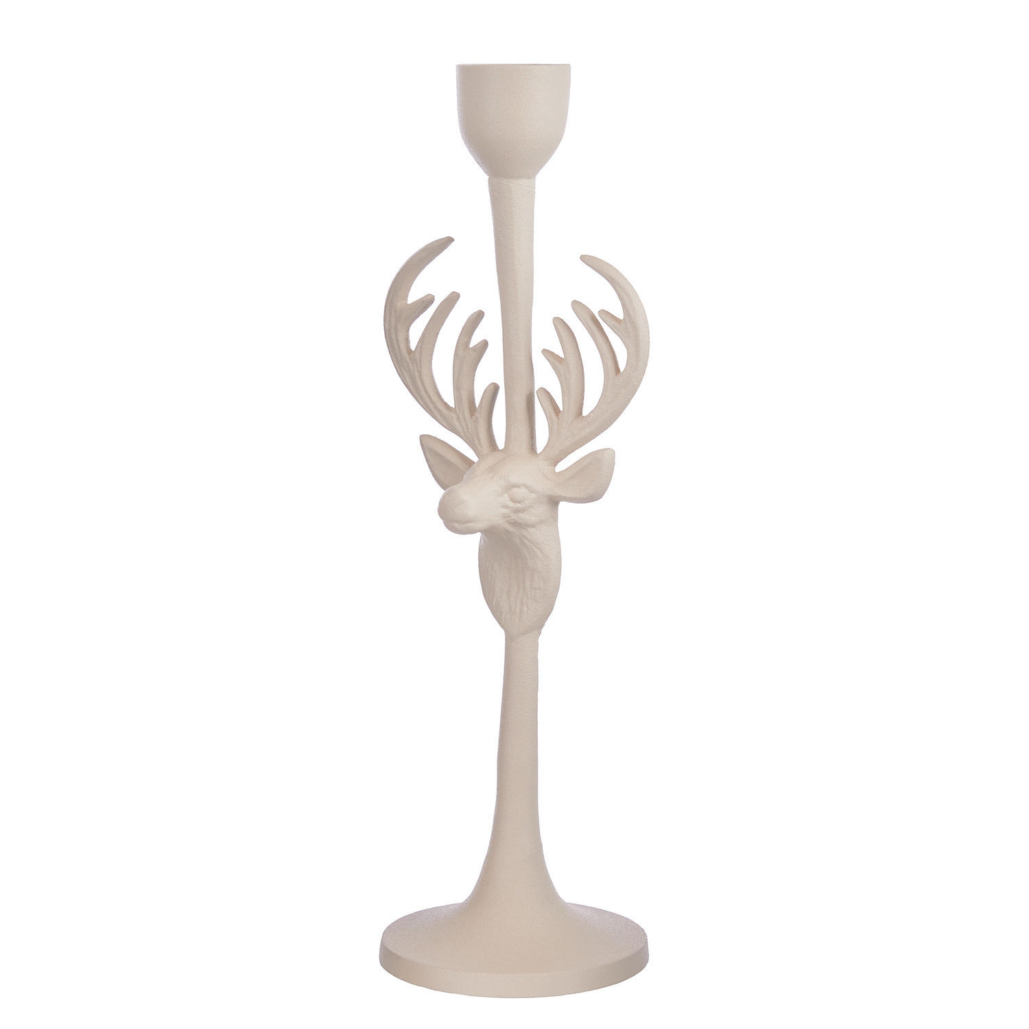 Butlers Kerzenhalter Beige 8x27x9 cm