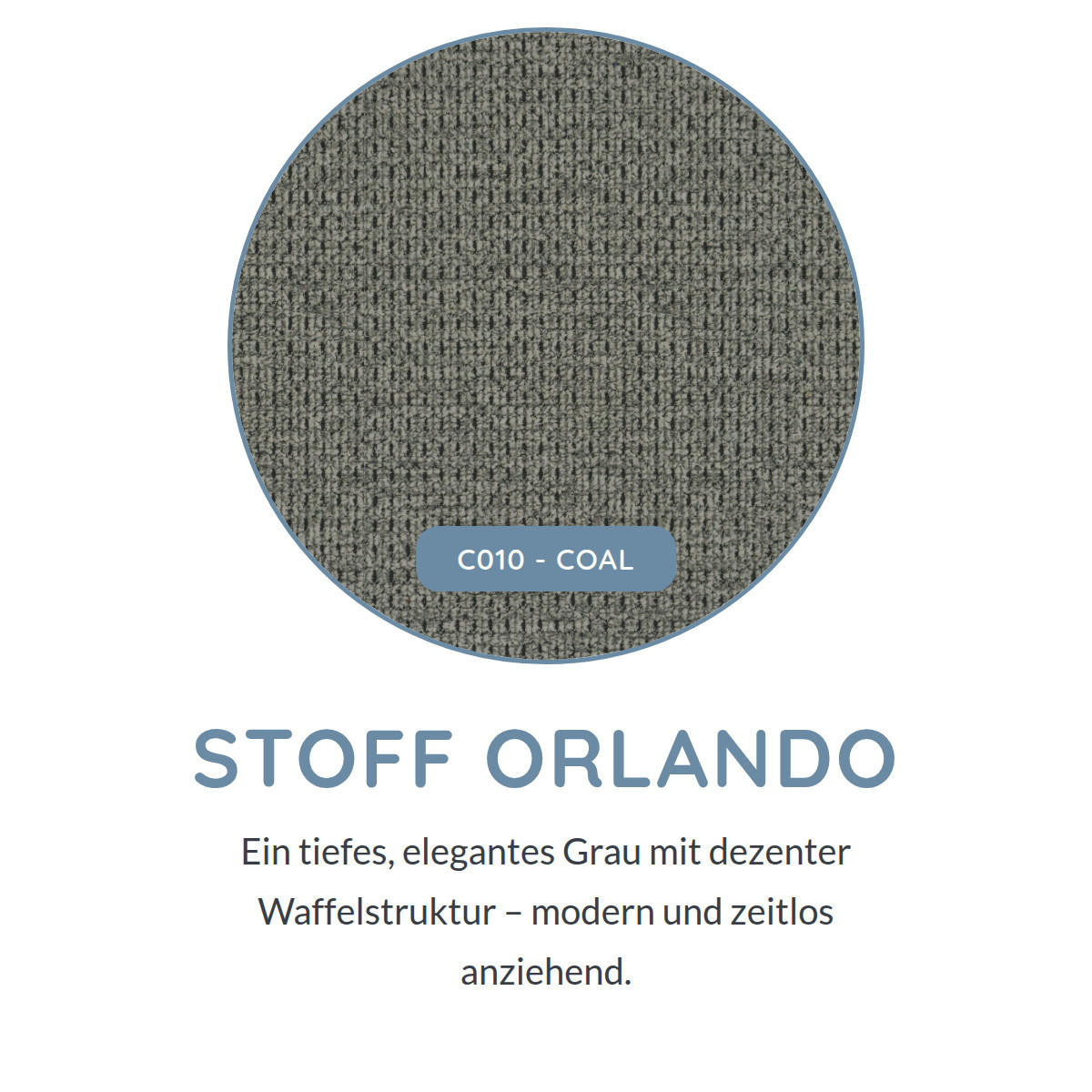 BIGSOFA Vannes Chenille Grau 272/134/68 cm - Grau, Kunststoff/Textil (272/68/134cm) - foamnova