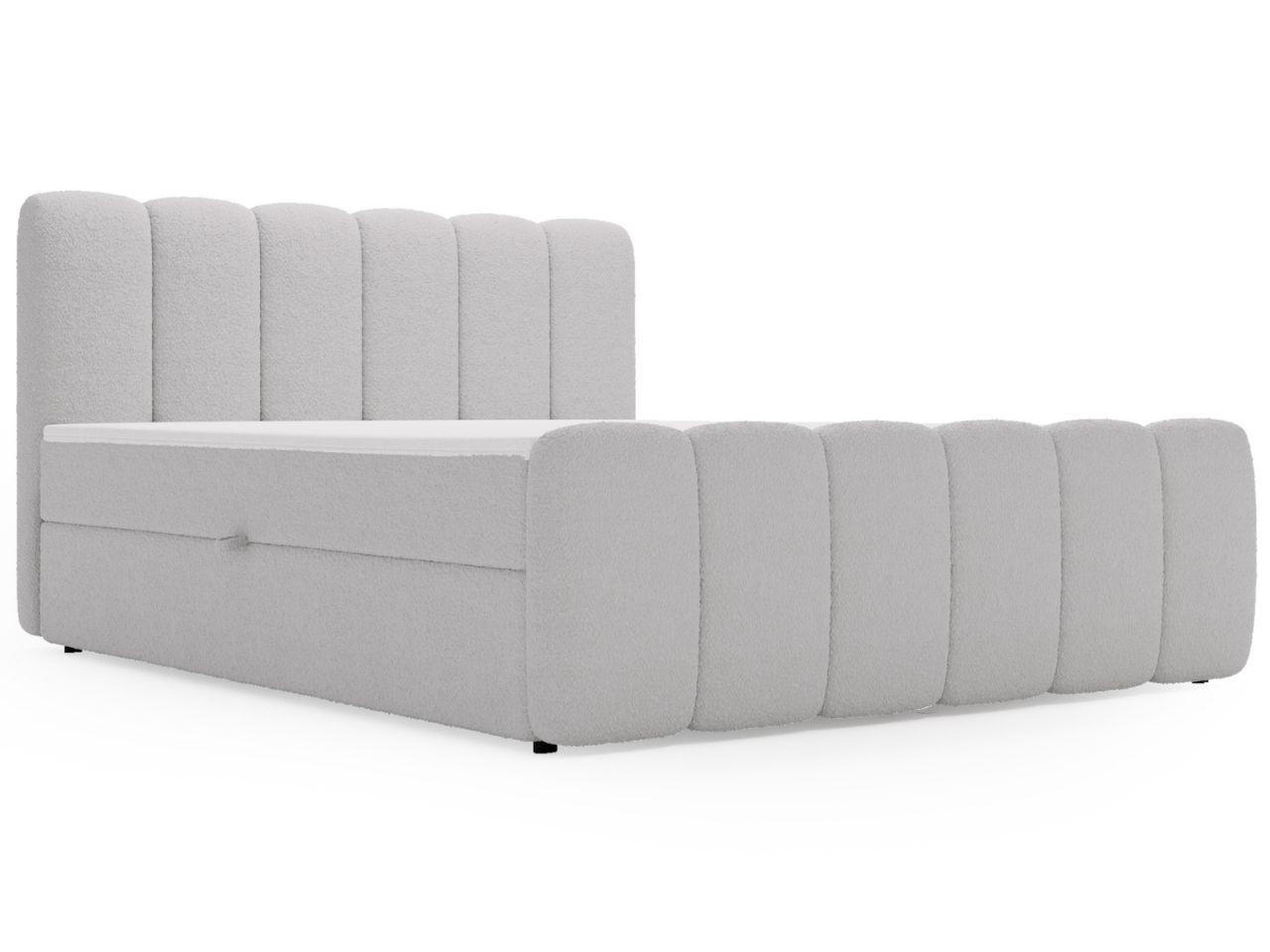 Graingold Boxbett Grau 180x200 cm