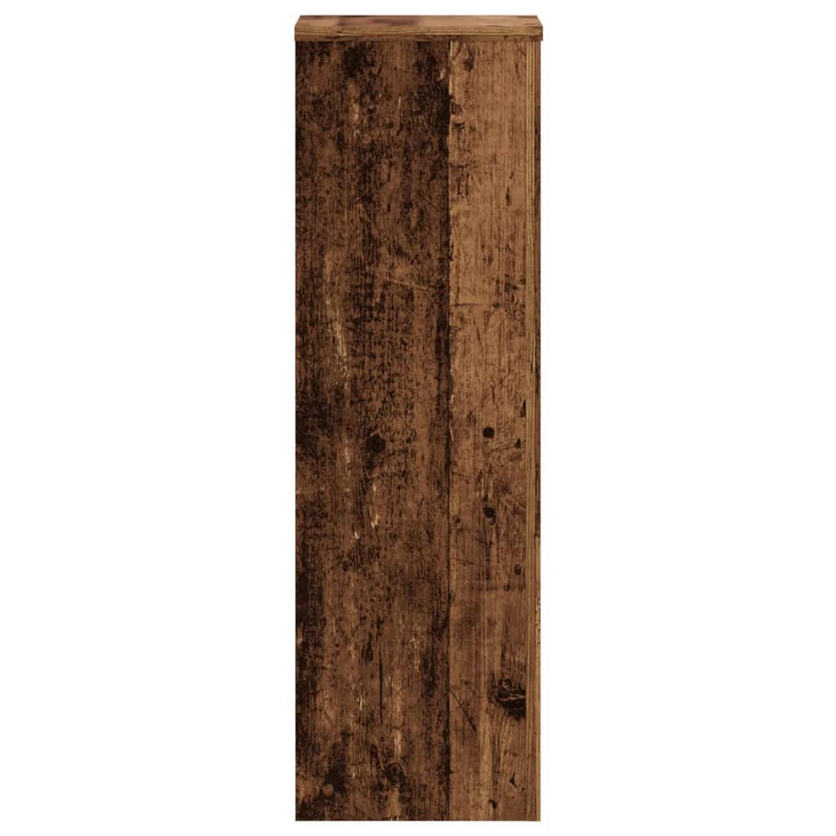 PFLANZENSTÄNDER 2er Set Altholz-Optik 25/25/80 Cm Holzwerkstoff - Braun, Holzwerkstoff (25/80/25cm) - vidaXL