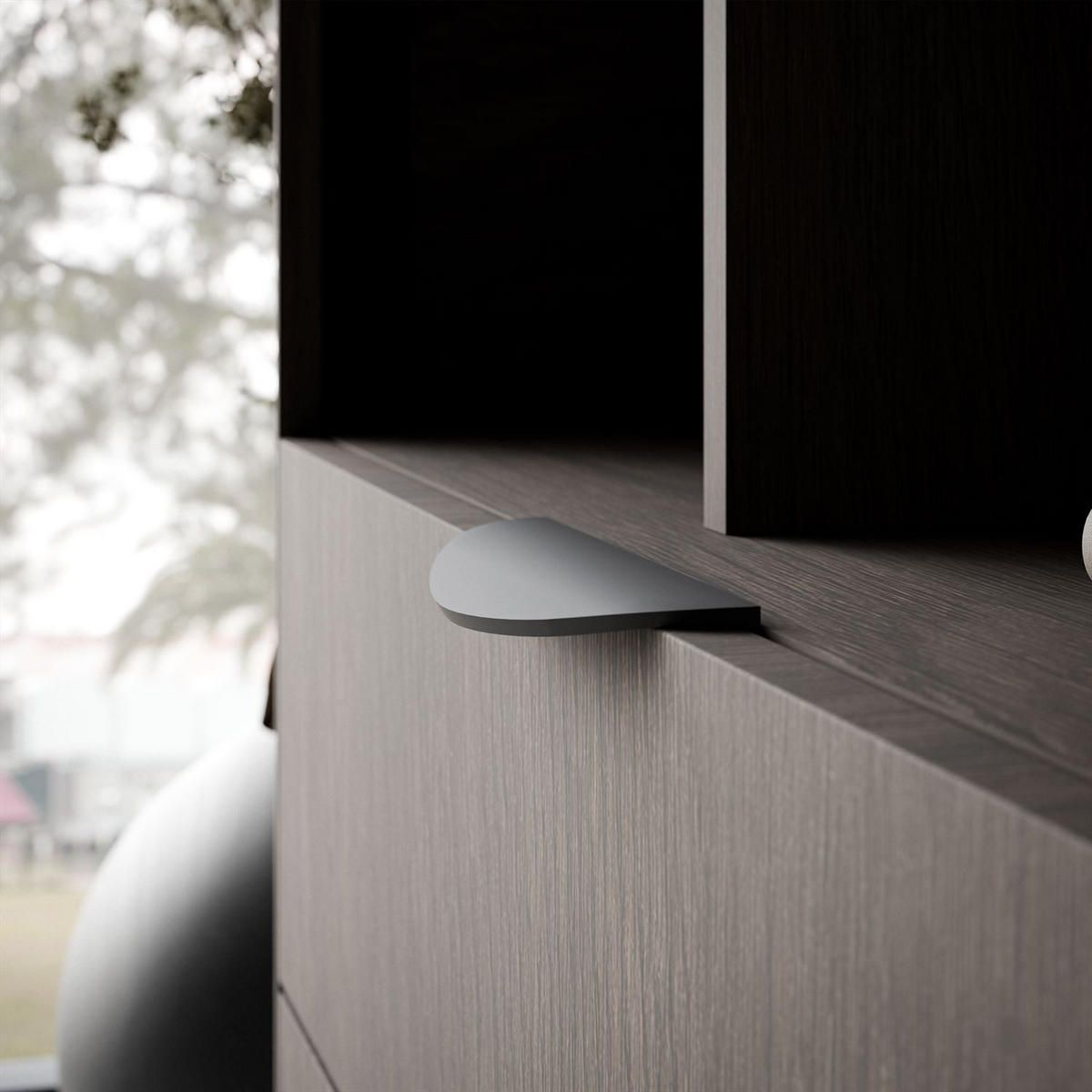 REGAL TWILIGHT mit Schubladen - Eichefarben, Holzwerkstoff (88/194/38cm) - Lookway