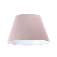 HÄNGELEUCHTE Rosa 40/26,5 cm - Pink, Kunststoff (40/0.4/26.5cm) - ONZENO