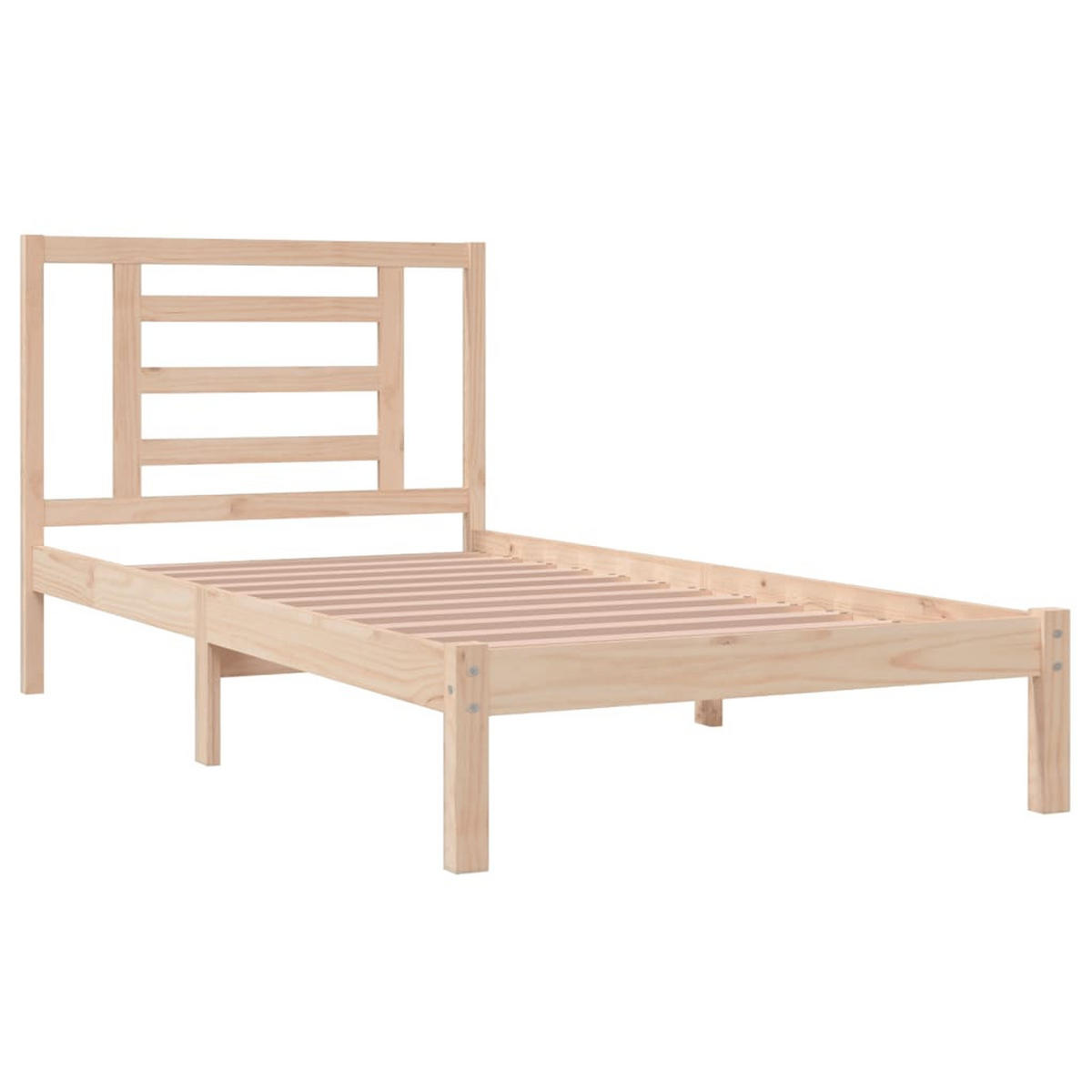 BETT Neames 95.5/195.5 cm - Braun, Holz (90/190cm) - Nettlife