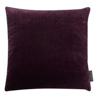 KISSENHÜLLE Samt Uni - Weinrot, Textil (40/40cm) - Magma Heimtexx