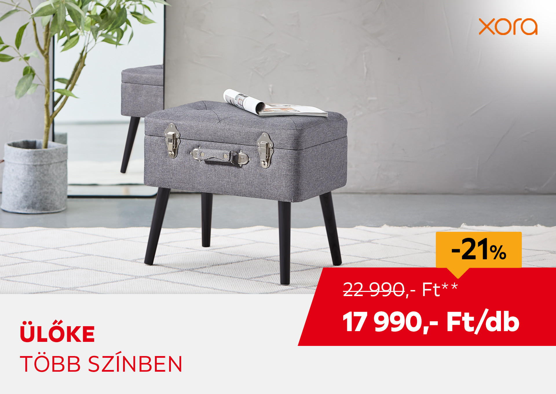 ÜLŐKE Kiemelt termék 22990 Ft.- helyett 17990 Ft.-