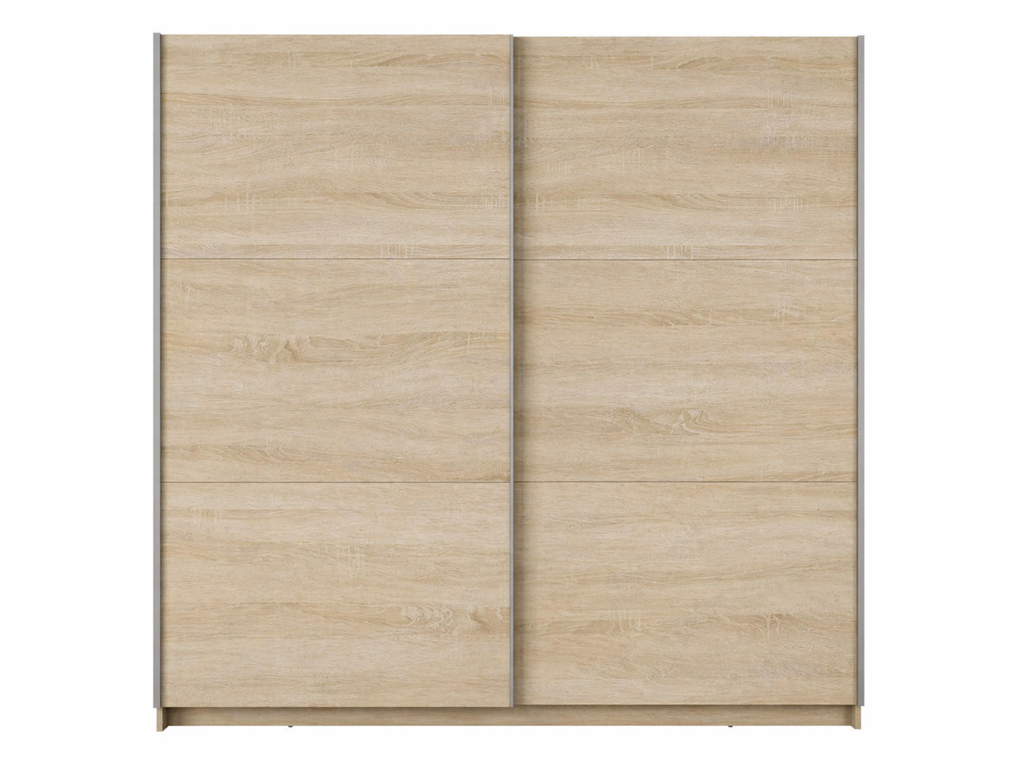 SCHWEBETÜRENSCHRANK 2-Türen in Sonoma - Sonoma Eiche, Holzwerkstoff (60/207/200.6cm) - Home Collective