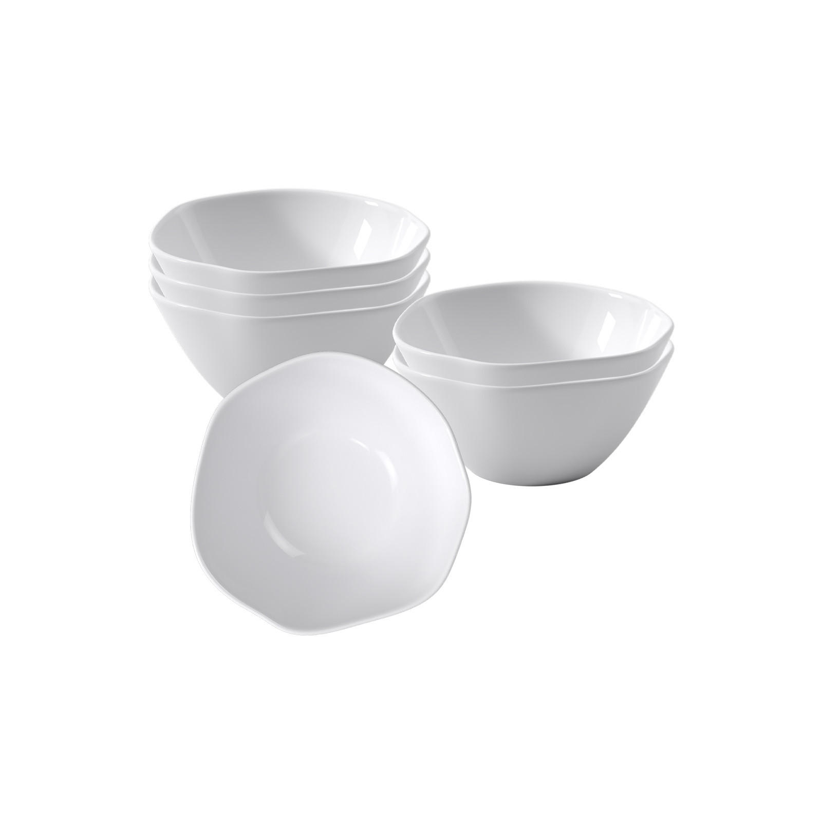 DIPSCHALEN Pura weiß ø 8,7 cm 6er Set - Weiß, Keramik (8.7cm) - Villeroy & Boch