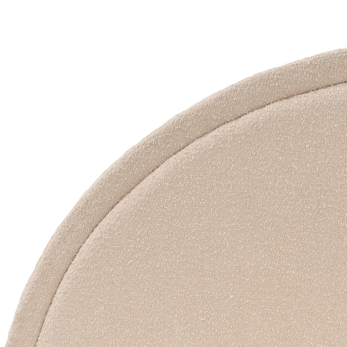 POLSTERBETT 160/200cm Beige Margut - Beige, Textil (160/200cm) - Beliani