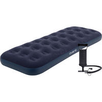 LUFTBETT Luftmatratze Camping 1 Person 191x73x22cm blau aufblasbar mit Pumpe - Blau, Kunststoff (73/191cm) - Avenli