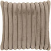KISSENHÜLLE Raya Streifen Look taupe - Taupe, Textil (45/45cm) - Magma Heimtexx