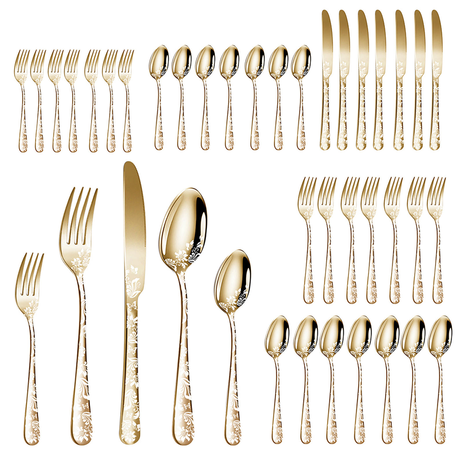 XXXLutz Besteck-Set, Gold