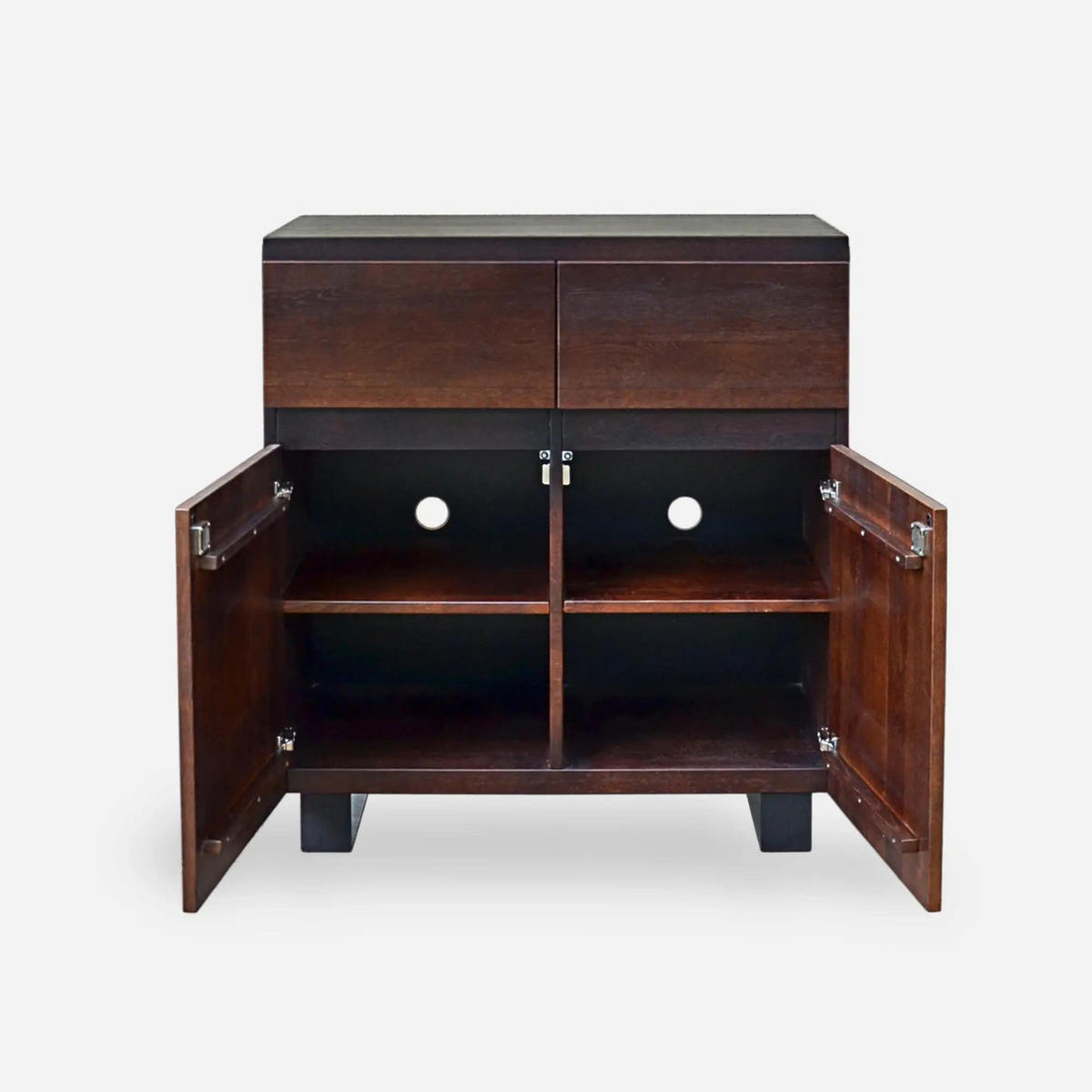 EICHENKOMMODE für das Wohnzimmer DELIO I - Eichefarben, Holz (90/100/45cm) - Rawood Furniture